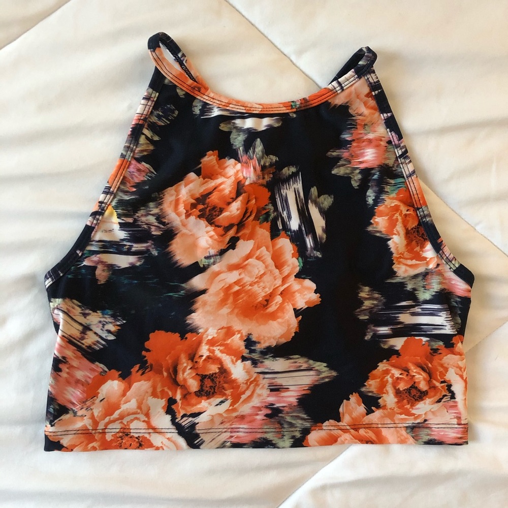Betsy Johnson Workout Crop Top